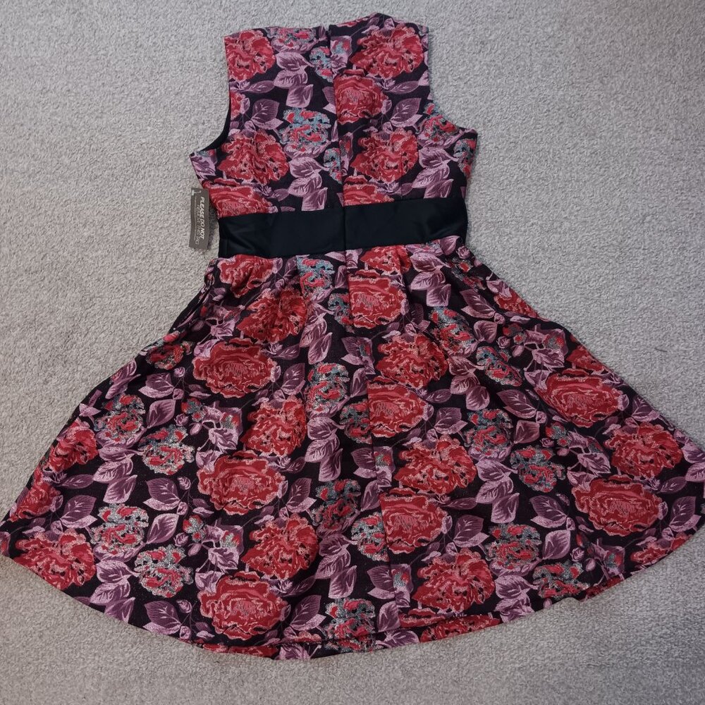 Eva Mendes New York & Company floral dress size 14 brand new - Picture 2 of 4